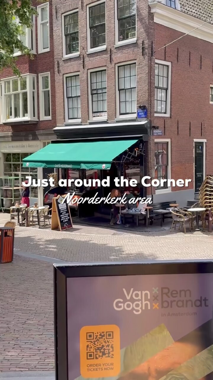 Just around the corner van de Van Gogh & Rembrandt show. @cafehegeraad is een echte hidden gem met de heerlijke koffie en appeltaart. Het is een klassieke Amsterdam’s bruin café. Je kunt hier terrecht voor koffie, een borrel of lunch in de zon op het terras.🌞 De perfecte stop voor of na je bezoek aan de Van Gogh & Rembrandt show.

#HiddenGemAmsterdam #ApplePieAmsterdam #LocalSpots #BrownCafeVibes #AmsterdamGuide #CozyTerrace #Noorderkerk #VanGoghRembrandt #AmsterdamEats #ThingsToDoInAmsterdam