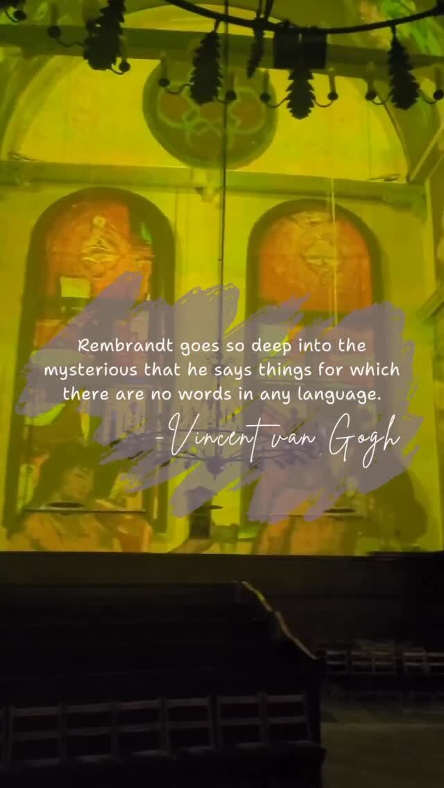 Dive into the mysterious world of Rembrandt and the genius of Van Gogh 🖌️✨ Explore their masterpieces and see their art come to life at the Van Gogh & Rembrandt Experience in the Noorderkerk. 

#VanGogh #Rembrandt #ArtTok #ArtExperience #Masterpieces