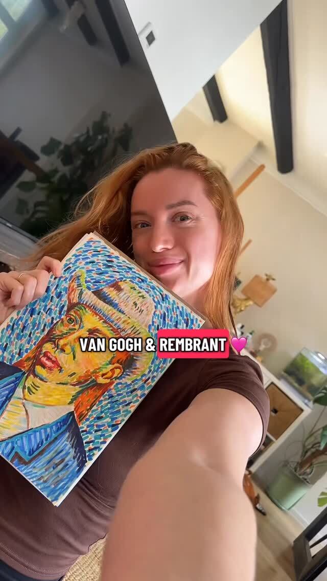 @vangoghandrembrandt challenged me to recreate an original painting in my own style 🩷
I LOVE paintings from that era, and dutch artists have a special place in my heart ❤️
Let me know what you think of this “lady version 💅🏼” of van Gogh famous self portrait 🩷
Thank you for this challenge 🩷🩷
#Smallartist #femaleartist #modernart #contemporaryart
