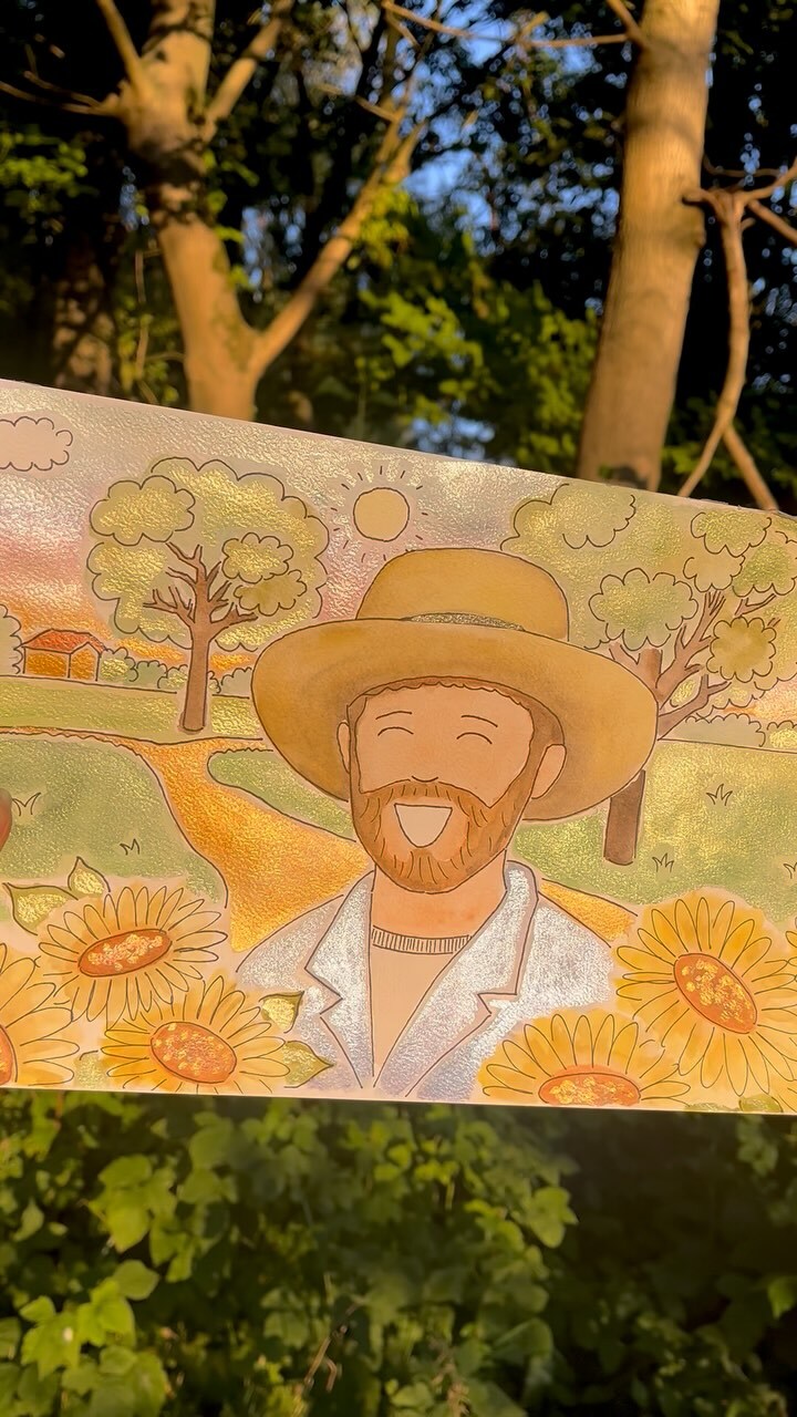 Begin oktober ga ik naar Am⭐️dam om de  @vangoghandrembrandt show te bekijken! En daar heb ik super veel zin in!🤩 Ik heb dit portret, geïnspireerd door van Gogh zelf, gemaakt en ga het portret dan geven.🎨🖌️

Dus blijf op de hoogte als jullie ook benieuwd zijn naar deze show🦋✨💕

#aquarel #amazingamsterdam #vangogh #rembrandt #experience #portret #portrait #custom #portret #staytuned #smallbusiness #present #gift #drawing #pinkportrait #amsterdam