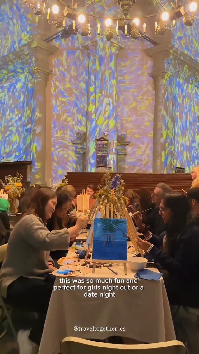 🎨✨ Looking for a unique activity in Amsterdam?

Follow @traveltogether_cs for more ideas in Amsterdam. We post everyday 🤩

The Van Gogh & Rembrandt Experience is hosting a special Sip & Paint evening 🍷. Get inspired by the iconic artworks of Rembrandt van Rijn and Vincent van Gogh 🖼️ while creating your own masterpiece. A fun, creative, and inspiring experience in the heart of Amsterdam 🇳🇱✨ Perfect for a girls’ night out or a romantic date night 😍

📍 @vangoghandrembrandt 

🎥 @traveltogether_cs