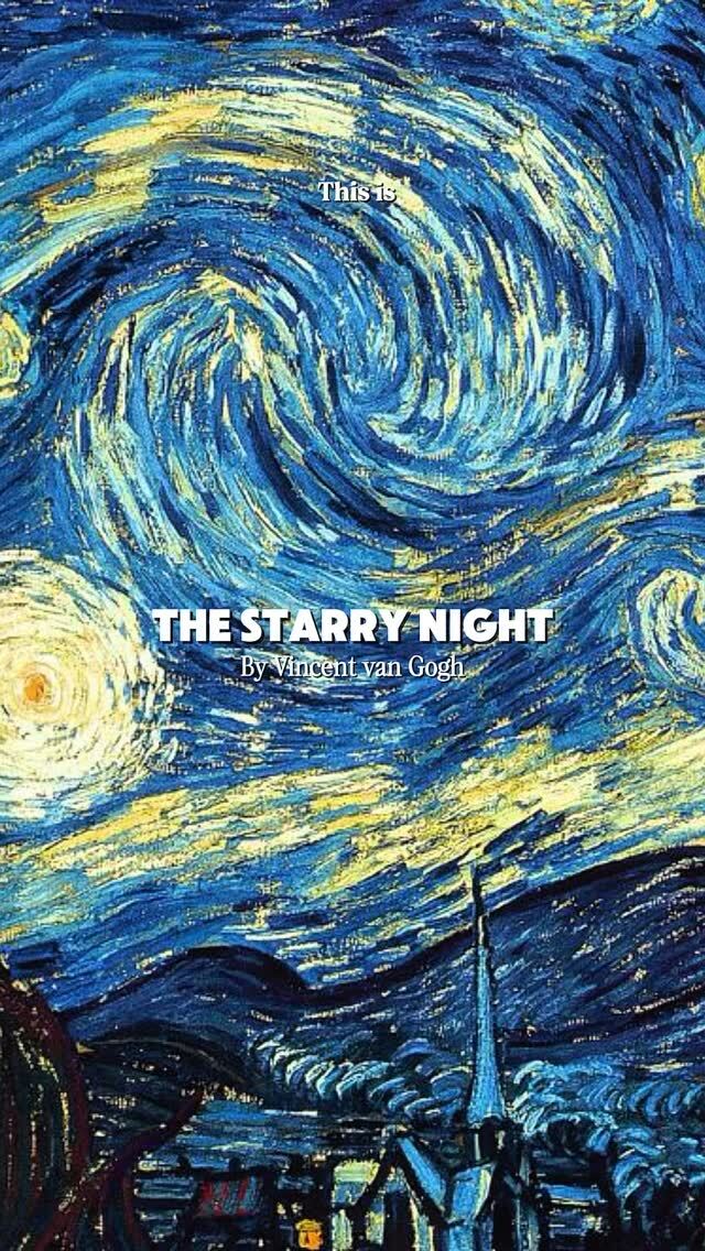 Part 1 | The Starry Night | Vincent van Gogh

Dive into Van Gogh’s swirling masterpiece! 🌌 The Starry Night (1889) shows a sky full of motion, glowing stars, and a quiet village below. That dark cypress tree? It links earth and sky, adding depth and symbolism. Van Gogh painted this from his feelings while in an asylum, not just what he saw.

What do you feel when you look at it? Calm or chaos? 💬

#vangogh #sterrennacht #arthistory #learnontiktok #vangoghandrembrandt